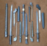 Lot of British & Common Wealth Bayonets