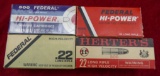 4 Bricks of Federal & Herters 22 LR Ammo