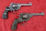 Pair of British Webley Revolvers