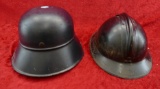 Pair of Military Helmets