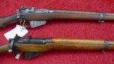 Pair of Surplus British No 4 Military Rifles