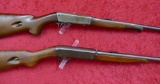 Pair of Remington Model 24 22 Automatic Rifles