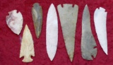 Lot 7 Large Contemporary Arrowheads