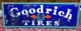 Goodrich Tires Porcelain Sign