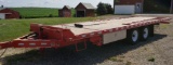 2016 24 ft B&B Lift Trailer