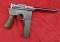 Mauser Broom Handle Pistol w/Extended Mag