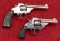 Pair of Antique Top Break Revolvers