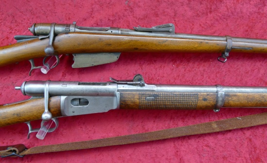 Pair of Antique Vetterli Military Rifles