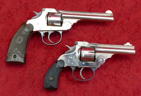 Pair of Antique Top Break Revolvers