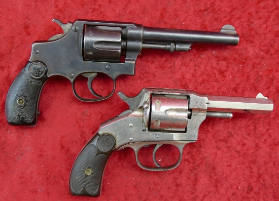 Pair of Early American Revolvers