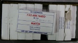 Case of 460 rds of 7.62 NATO National Match Ammo