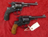 Pair of Russian 1895 Nagant Military Pistols