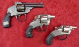 Lot of 3 Antique American Revolvers