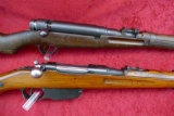 Pair of WWII Military Rifles & Bayonets
