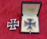 Pair of WWII 1st Class Iron Crosses