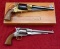 Pair of Remington Style Black Powder Revolvers