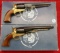 Pair of Armi Brass Frame Replica Revolvers