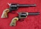 Pair of Heritage Rough Riders 22 Revolvers