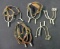 Lot of 5 Sets of US Cavalry Spurs