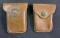 2 Eagle Flap Leather Parade Ammo Carriers