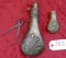 Lot of Powder Flask & Bullet Molds