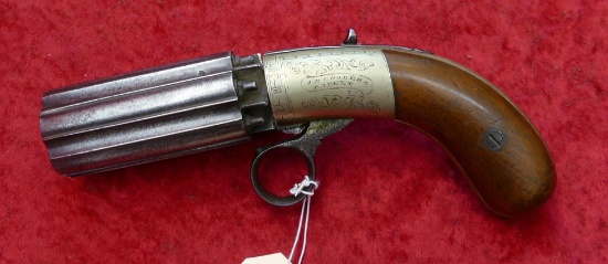 JP Coorer's 38 cal Pepperbox Pistol