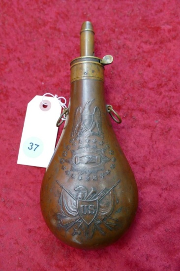 US Military 1857 Peace Flask