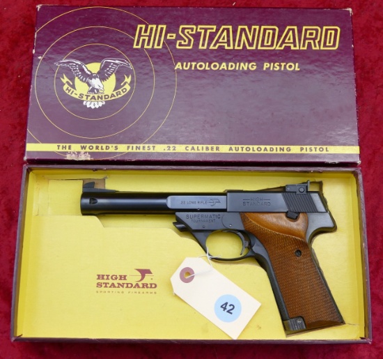 High Standard Supermatic Tournament 22 Pistol
