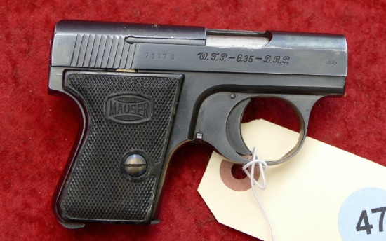 Mauser WTPII 6.35 cal Pocket Pistol