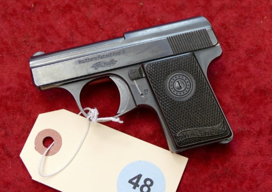 Walther Model 9 25 cal Pocket Pistol