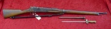 Antique French Mod. 1886 Lebel M93 Rifle w/Bayonet