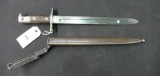 US 1897 dated 30-40 Krag Bayonet & Scabbard