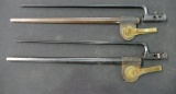 Pair of US 45-70 Bayonets & Scabbards