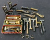 Large Box Lot of Reloading Tools
