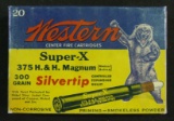 Western Super X 375 H&H Bear Box