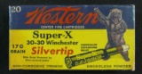 Winchester Super X 30-30 Silvertip Ammo