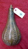 Large Sheffield Powder Flask