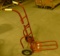 Red Hand Truck w/Drop Down Extension