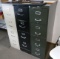 Lot of 4-4drawer filing cabinets