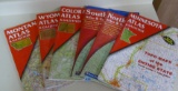 Lot of 6 various Atlas & Gazetteer