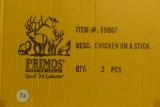Lot of 10 PRIMOS Chicken On A Stick decoys