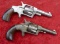 Pair Vintage Antique Engraved Rim Fire Revolver