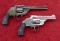 Pair of Antique Hammerless Top Break Revolvers