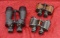 Lot of 3 Military Binoculars