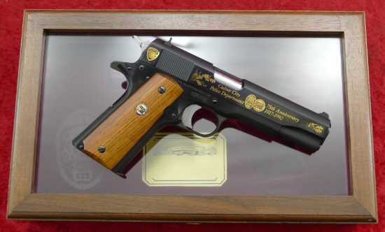 Colt 75th Anniv. Culver City Police 1911