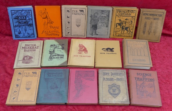 A.R. Harding small Trapping & Outdoor Books