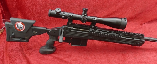 Savage 110 338 Lapua Tactical w/Millett Scope