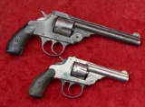 Pair of Antique Iver Johnson Top Break Revolvers