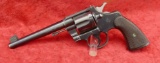 Colt Officers Model Target 38 Revolver