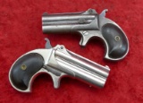 Pair of Antique Remington 41 cal Dbl Derringers